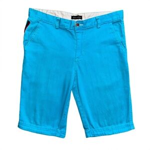 Dolce & Gabbana Vibrant Blue Shorts 100% Cotton